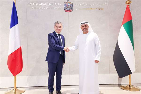 The Minister of Justice discusses strengthening legal and judicial cooperation with his French counterpart