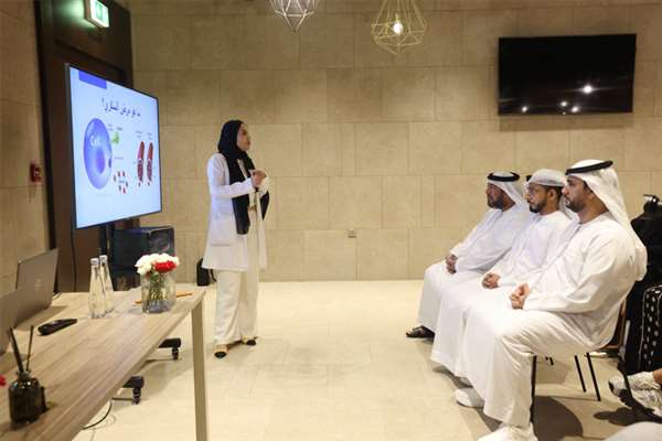 محكمة أبوظبي الاتحادية الابتدائية تعزز الوعي الصحي في إطار عام المجتمع