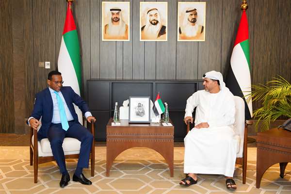 وزير العدل يستقبل السفير الإثيوبي