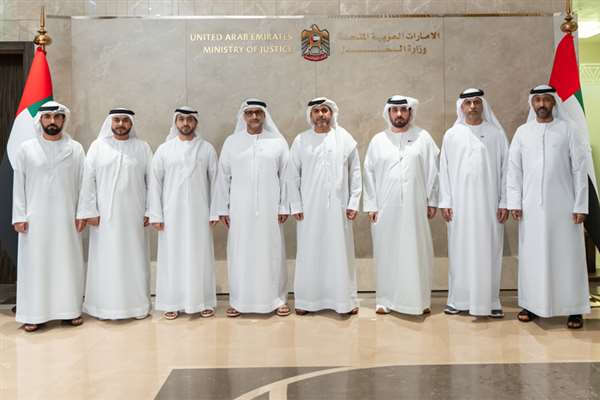 وزارة العدل والأرشيف والمكتبة الوطنية يبحثان سبل تعزيز التعاون المشترك