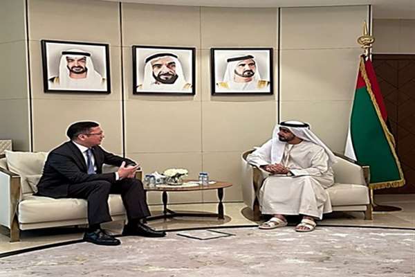 رئيس المحكمة الاتحادية العليا يستقبل السفير الكازاخستاني